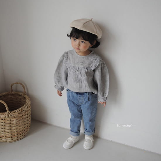 BUTTERCUP - Korean Children Fashion - #Kfashion4kids - Nice Frill Blouse