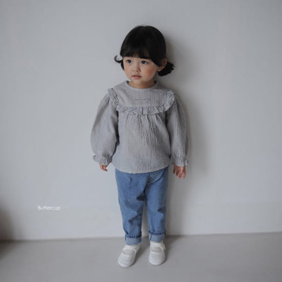 BUTTERCUP - Korean Children Fashion - #Kfashion4kids - Nice Frill Blouse - 2