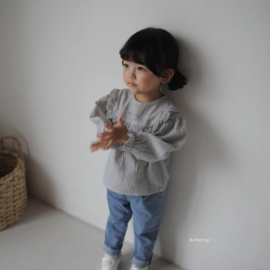 BUTTERCUP - Korean Children Fashion - #Kfashion4kids - Nice Frill Blouse - 3