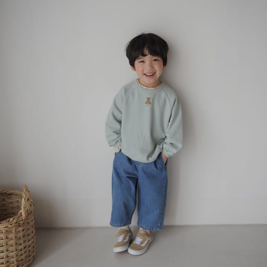 BUTTERCUP - Korean Children Fashion - #Kfashion4kids - Behind Banding Denim Pants - 3