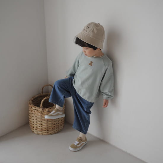 BUTTERCUP - Korean Children Fashion - #Kfashion4kids - Behind Banding Denim Pants - 4