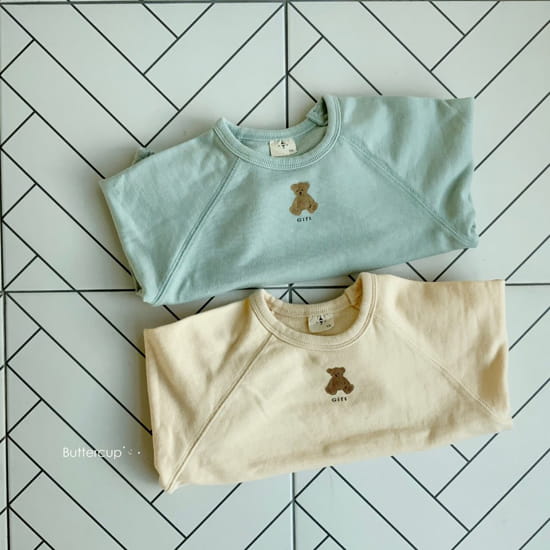 BUTTERCUP - Korean Children Fashion - #Kfashion4kids - Gift Bear Tee - 9