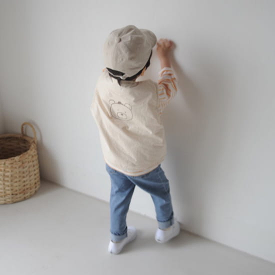 BUTTERCUP - Korean Children Fashion - #Kfashion4kids - Roll-up Washing Jeans - 2