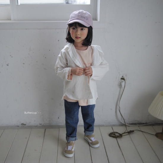 BUTTERCUP - Korean Children Fashion - #Kfashion4kids - Roll-up Washing Jeans - 5