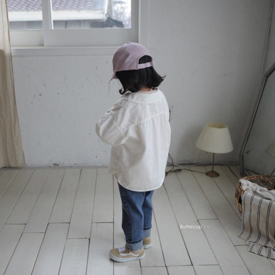 BUTTERCUP - Korean Children Fashion - #Kfashion4kids - Roll-up Washing Jeans - 6