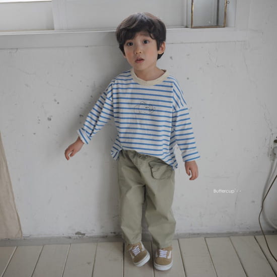 BUTTERCUP - Korean Children Fashion - #Kfashion4kids - Elephant Painting Tee - 6