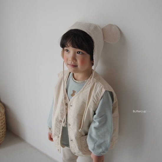 BUTTERCUP - Korean Children Fashion - #Kfashion4kids - Bear Binding Vest