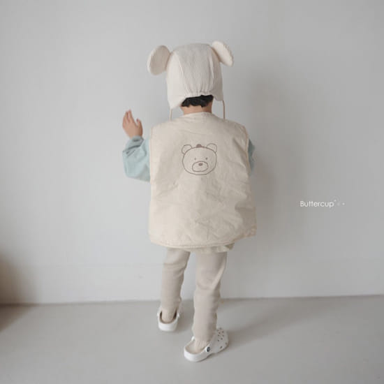 BUTTERCUP - Korean Children Fashion - #Kfashion4kids - Bear Binding Vest - 2