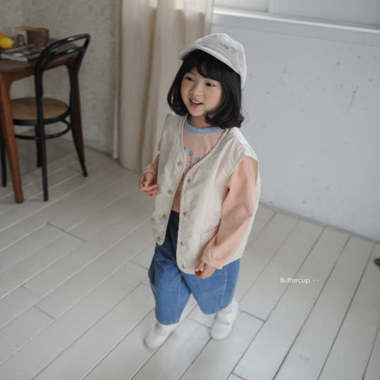 BUTTERCUP - Korean Children Fashion - #Kfashion4kids - Bear Binding Vest - 4