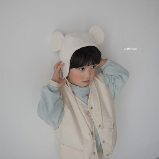 BUTTERCUP - Korean Children Fashion - #Kfashion4kids - Bear Binding Vest - 6