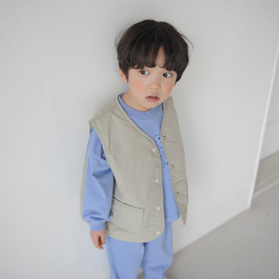 BUTTERCUP - Korean Children Fashion - #Kfashion4kids - Bear Binding Vest - 7