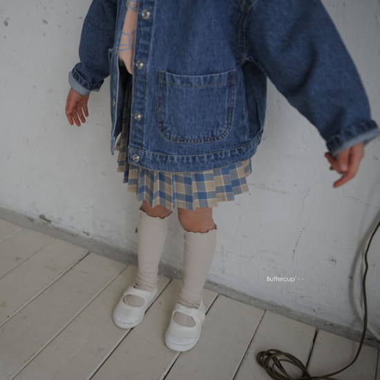 BUTTERCUP - Korean Children Fashion - #Kfashion4kids - Butter High Knee Shocks - 7