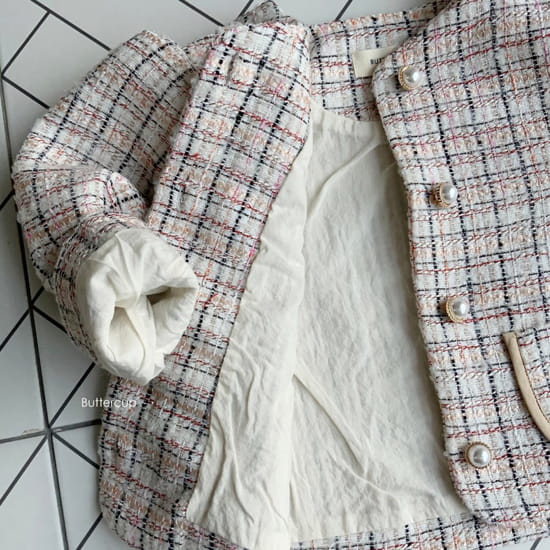 BUTTERCUP - Korean Children Fashion - #Kfashion4kids - Tweed Jacket - 2