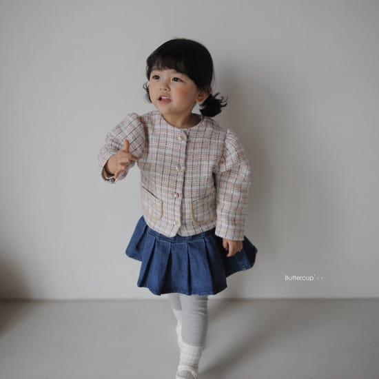 BUTTERCUP - Korean Children Fashion - #Kfashion4kids - Tweed Jacket - 3