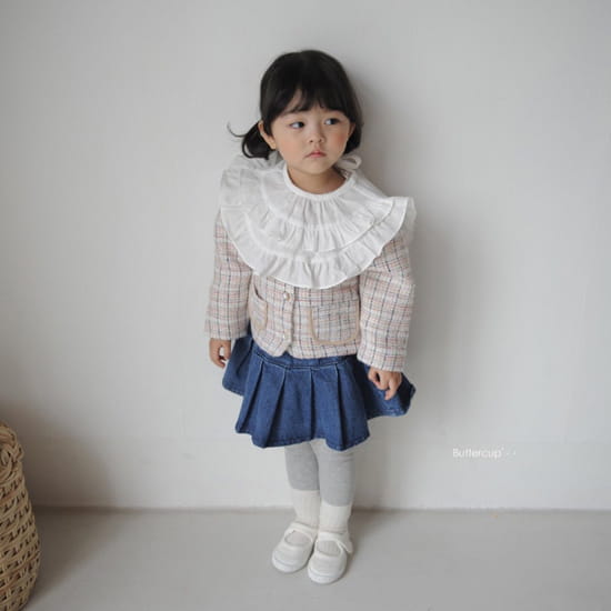 BUTTERCUP - Korean Children Fashion - #Kfashion4kids - Tweed Jacket - 9