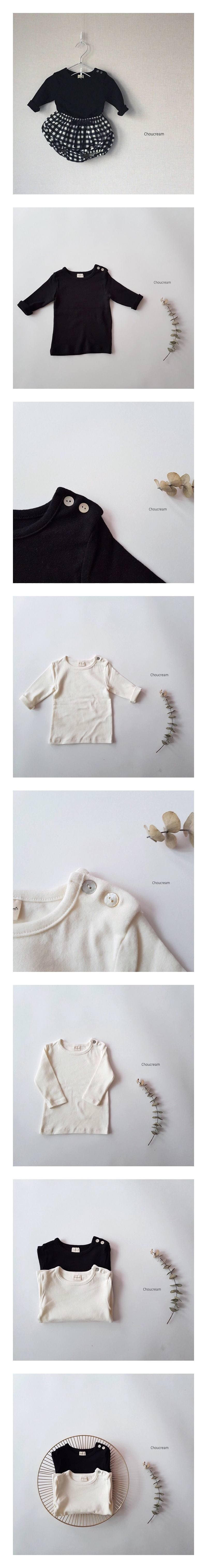 CHOUCREAM - Korean Children Fashion - #Kfashion4kids - Bebe Basic Tee
