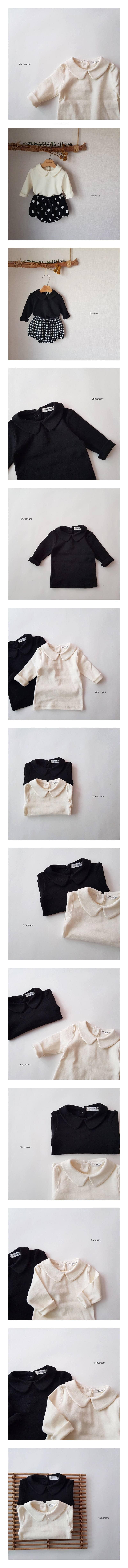 CHOUCREAM - Korean Children Fashion - #Kfashion4kids - Bebe Collar Tee