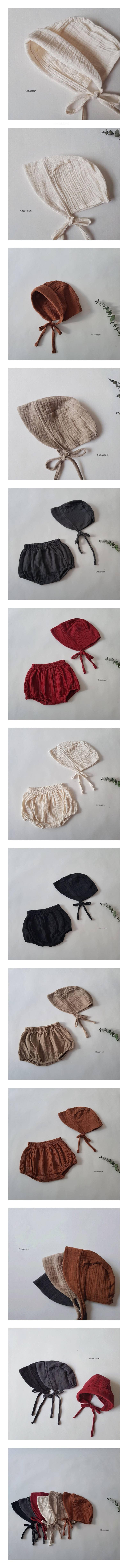 CHOUCREAM - Korean Children Fashion - #Kfashion4kids - Natural Bonnet