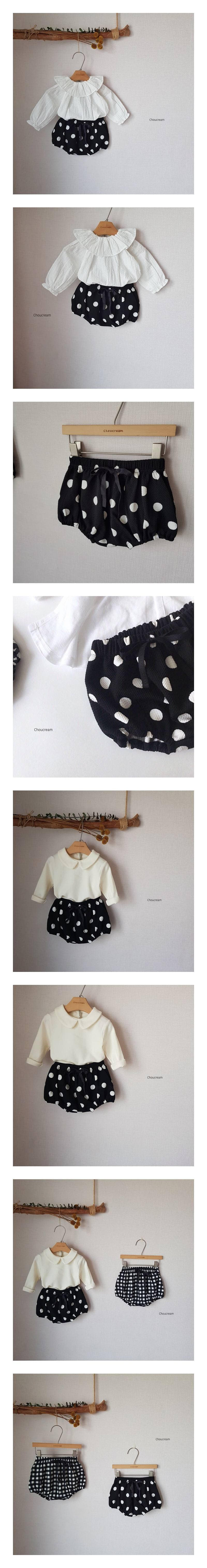 CHOUCREAM - Korean Children Fashion - #Kfashion4kids - Dots Bloomer
