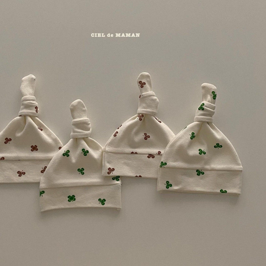 CIEL DE MAMAN - Korean Children Fashion - #Kfashion4kids - Clover Bodysuit with Leggings & Bonnet - 4