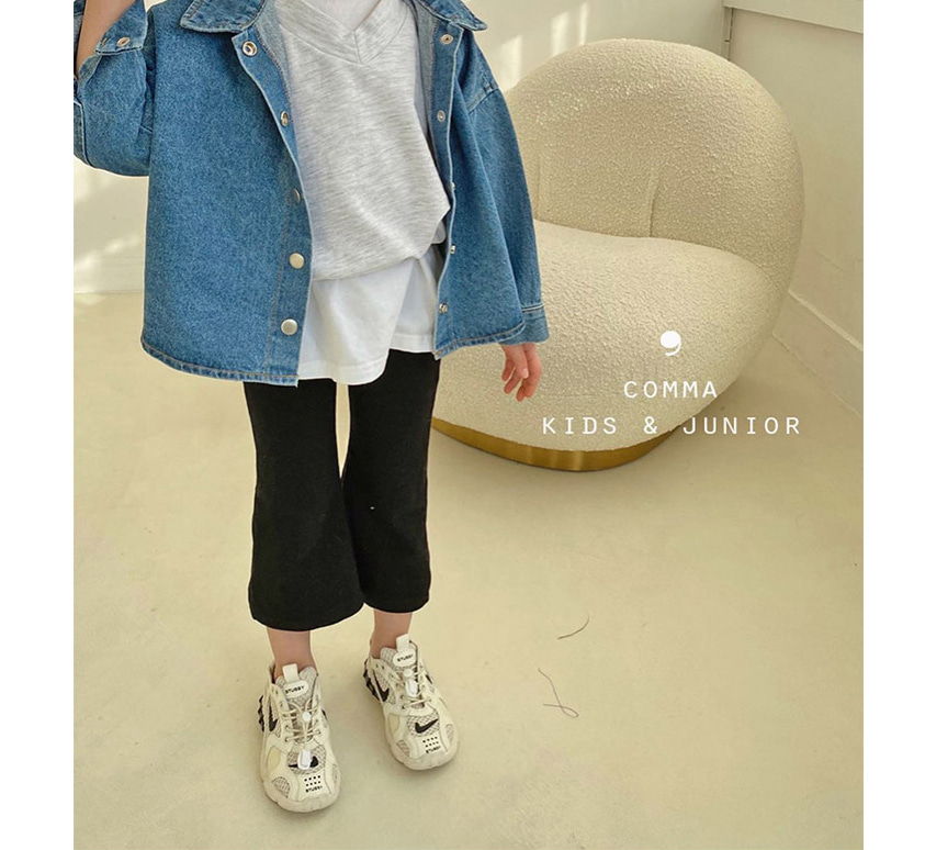 COMMA - Korean Children Fashion - #Kfashion4kids - Bootscut Leggings
