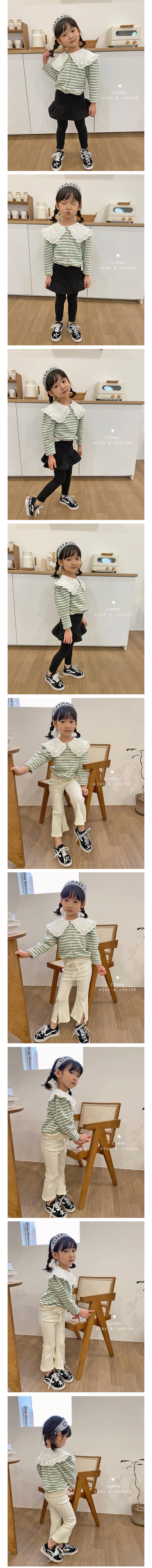 COMMA - Korean Children Fashion - #Kfashion4kids - Collar Cardigan - 2