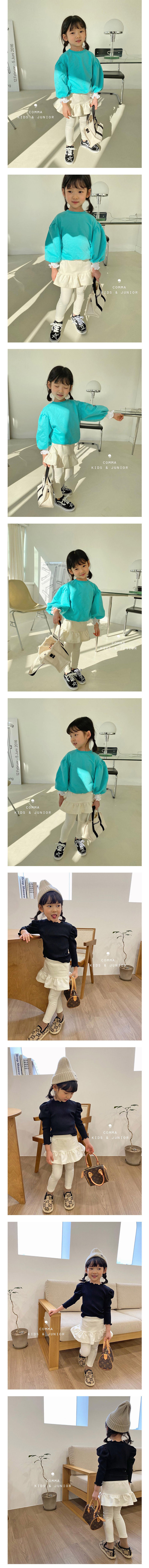 COMMA - Korean Children Fashion - #Kfashion4kids - Frill Skirt Leggings - 2