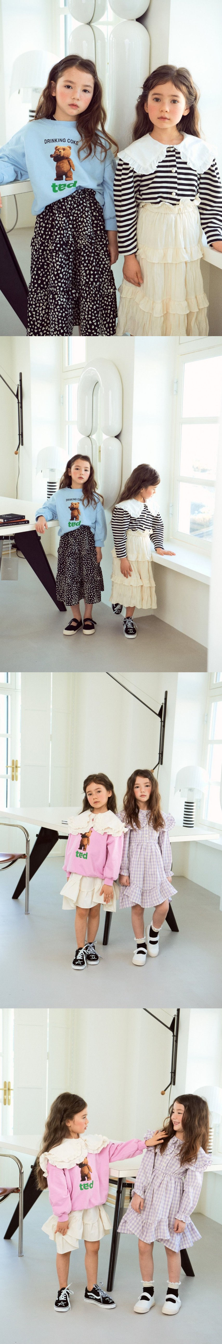 COMMA - Korean Children Fashion - #Kfashion4kids - Ted Sweatshirt - 4