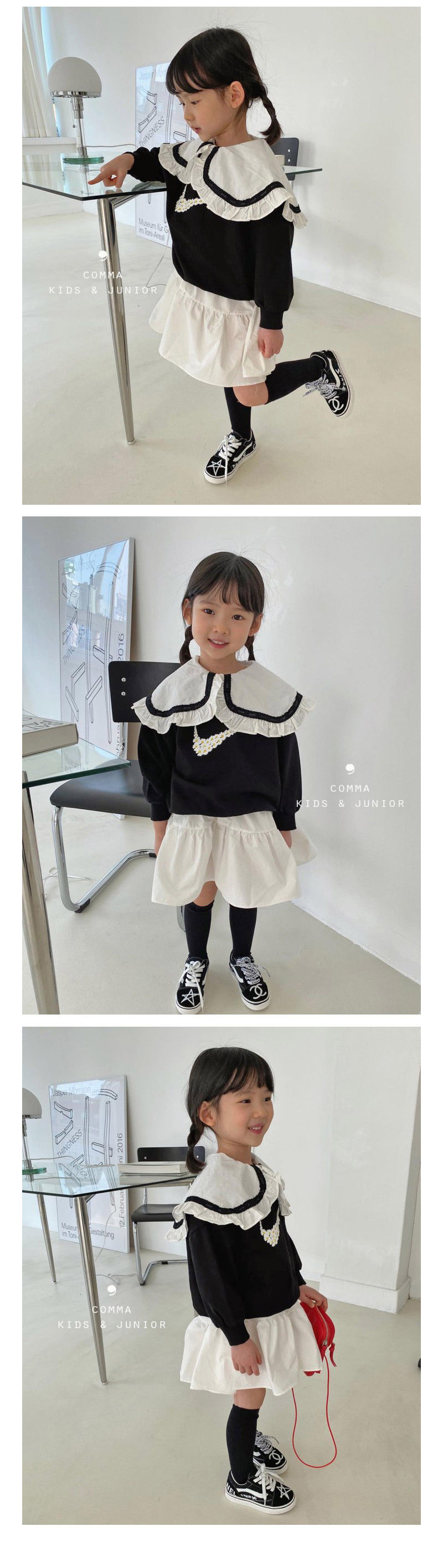 COMMA - Korean Children Fashion - #Kfashion4kids - Sailor One-piece - 3