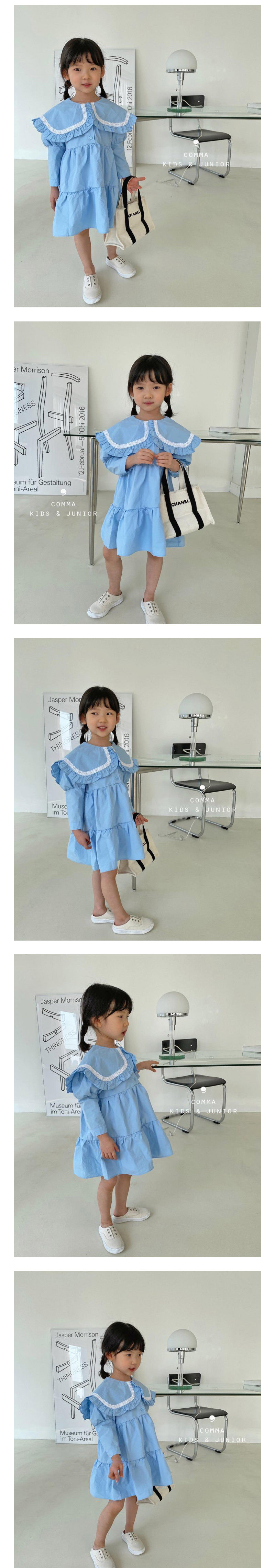 COMMA - Korean Children Fashion - #Kfashion4kids - Sailor One-piece - 4