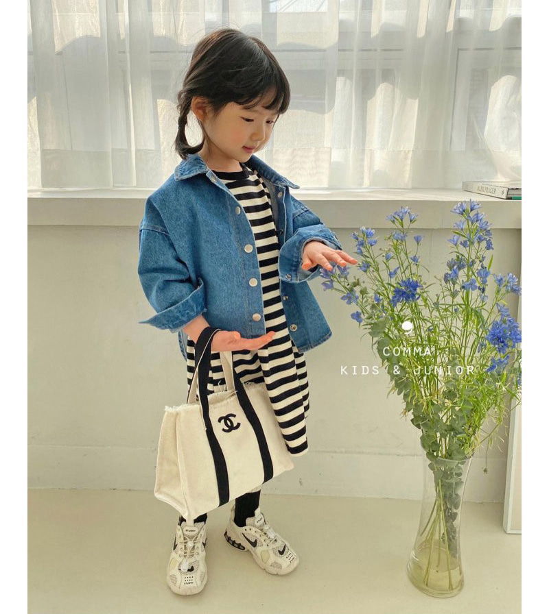 COMMA - Korean Children Fashion - #Kfashion4kids - Cotton Shirt Jacket