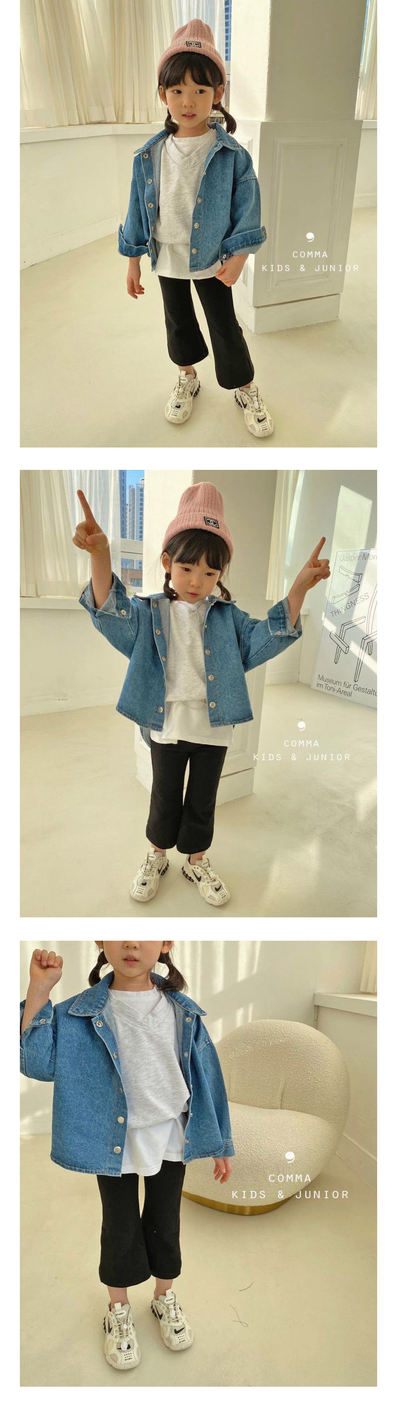 COMMA - Korean Children Fashion - #Kfashion4kids - Cotton Shirt Jacket - 4