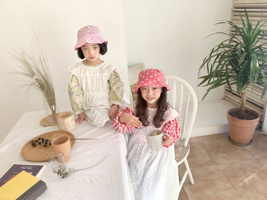 CONCOCTER - Korean Children Fashion - #Kfashion4kids - Layered Vest One-piece