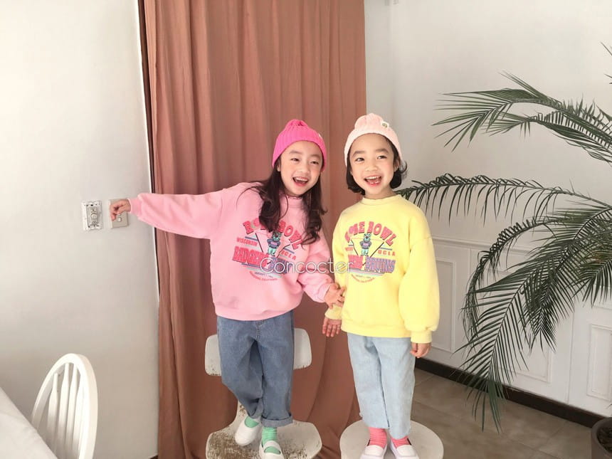 CONCOCTER - Korean Children Fashion - #Kfashion4kids - Rose Bear Sweatshirt