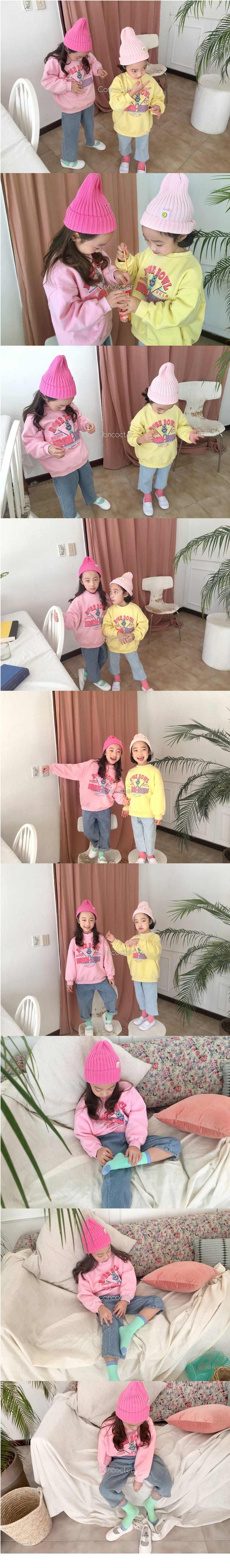 CONCOCTER - Korean Children Fashion - #Kfashion4kids - Rose Bear Sweatshirt - 2