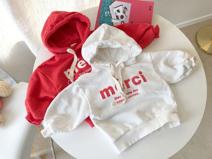 CONCOCTER - Korean Children Fashion - #Kfashion4kids - Merci Hoody Top