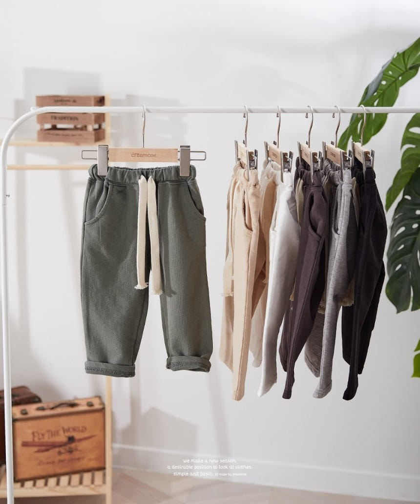 CREAMCOK - Korean Children Fashion - #Kfashion4kids - Terry Pants