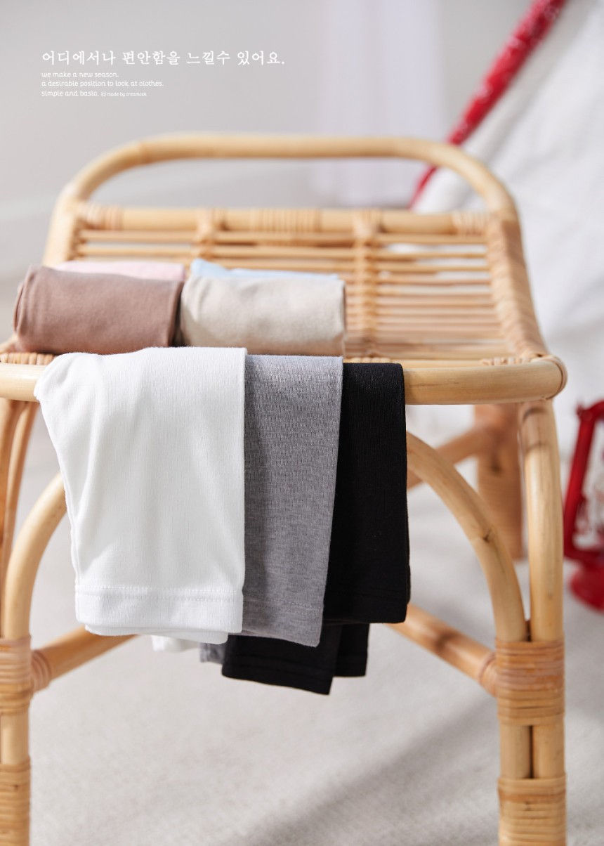 CREAMCOK - Korean Children Fashion - #Kfashion4kids - Daily Single Leggings