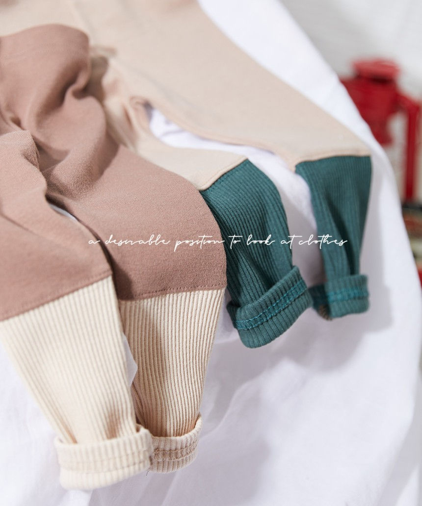 CREAMCOK - Korean Children Fashion - #Kfashion4kids - Tonetone Leggings