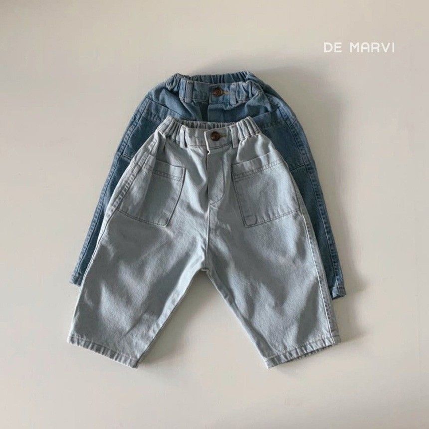 DE MARVI - Korean Children Fashion - #Kfashion4kids - June Denim Pants
