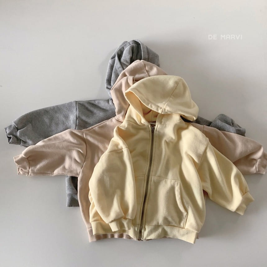 DE MARVI - Korean Children Fashion - #Kfashion4kids - Jerry Hoody Zip-up Jacket
