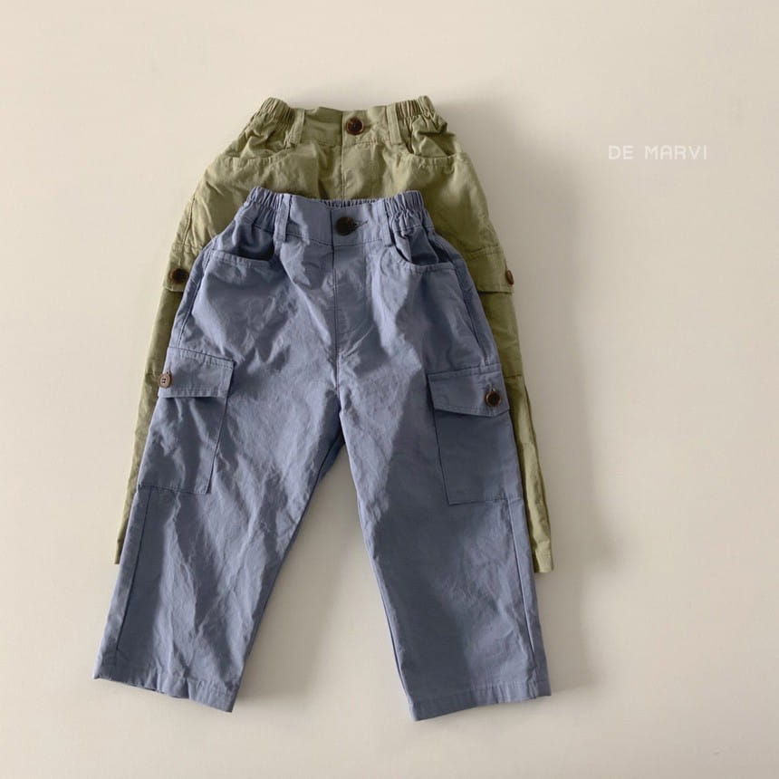 DE MARVI - Korean Children Fashion - #Kfashion4kids - Pocket Stright Pants