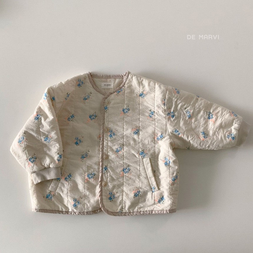 DE MARVI - Korean Children Fashion - #Kfashion4kids - Remil Flower Jumper