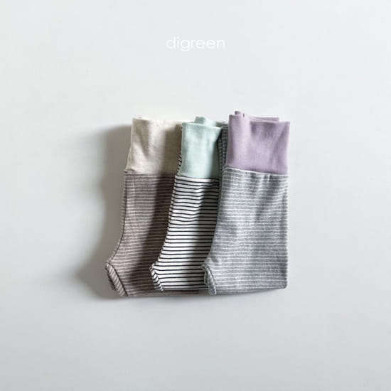 DIGREEN - Korean Children Fashion - #Kfashion4kids - Natural Stripe Easywear - 6