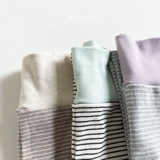 DIGREEN - Korean Children Fashion - #Kfashion4kids - Natural Stripe Easywear - 7