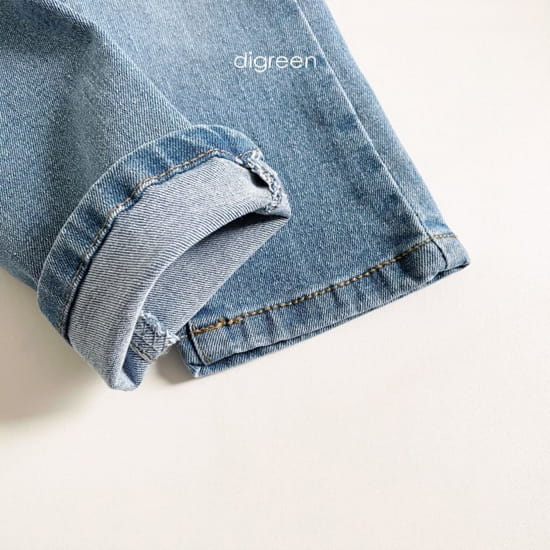 DIGREEN - Korean Children Fashion - #Kfashion4kids - Simple Denim Pants - 4