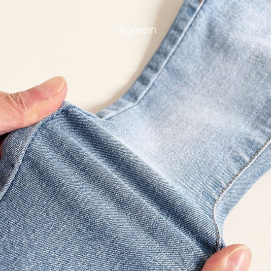 DIGREEN - Korean Children Fashion - #Kfashion4kids - Simple Denim Pants - 5
