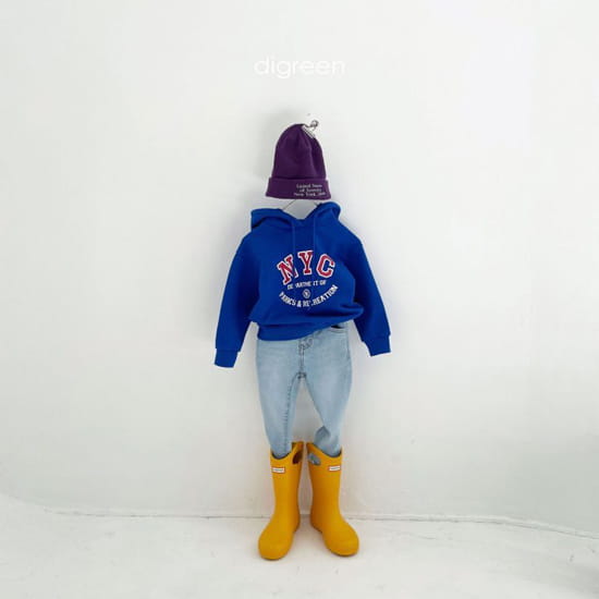 DIGREEN - Korean Children Fashion - #Kfashion4kids - Simple Denim Pants - 8