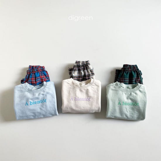 DIGREEN - Korean Children Fashion - #Kfashion4kids - See U Top Bottom Set - 10