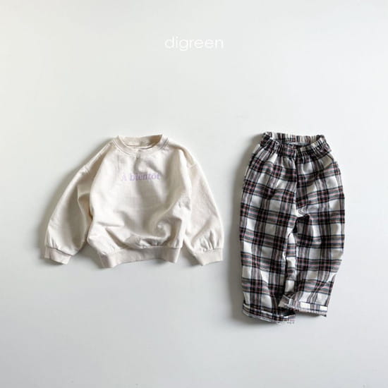 DIGREEN - Korean Children Fashion - #Kfashion4kids - See U Top Bottom Set - 8
